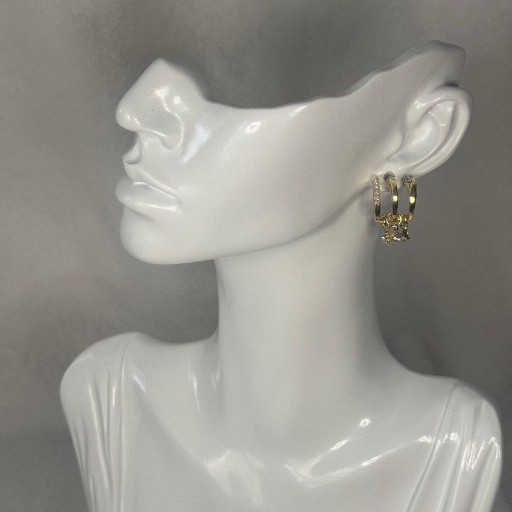 Elegant Gold Hoop Earrings